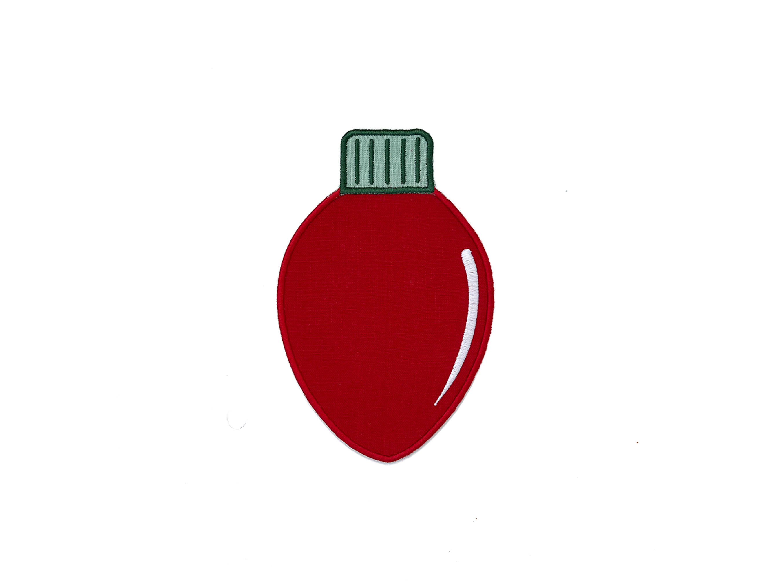 Holiday Light Bulb Linen Cocktail Napkins
