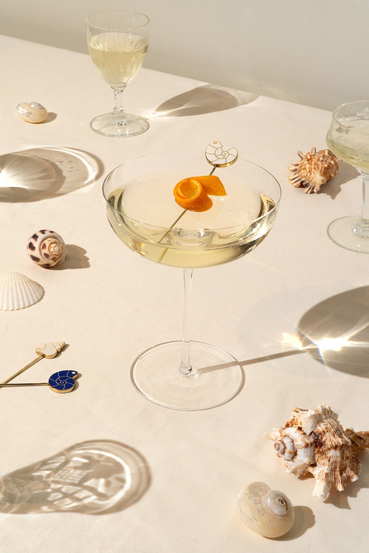 Octaevo Cocktail Picks Pearl Shell