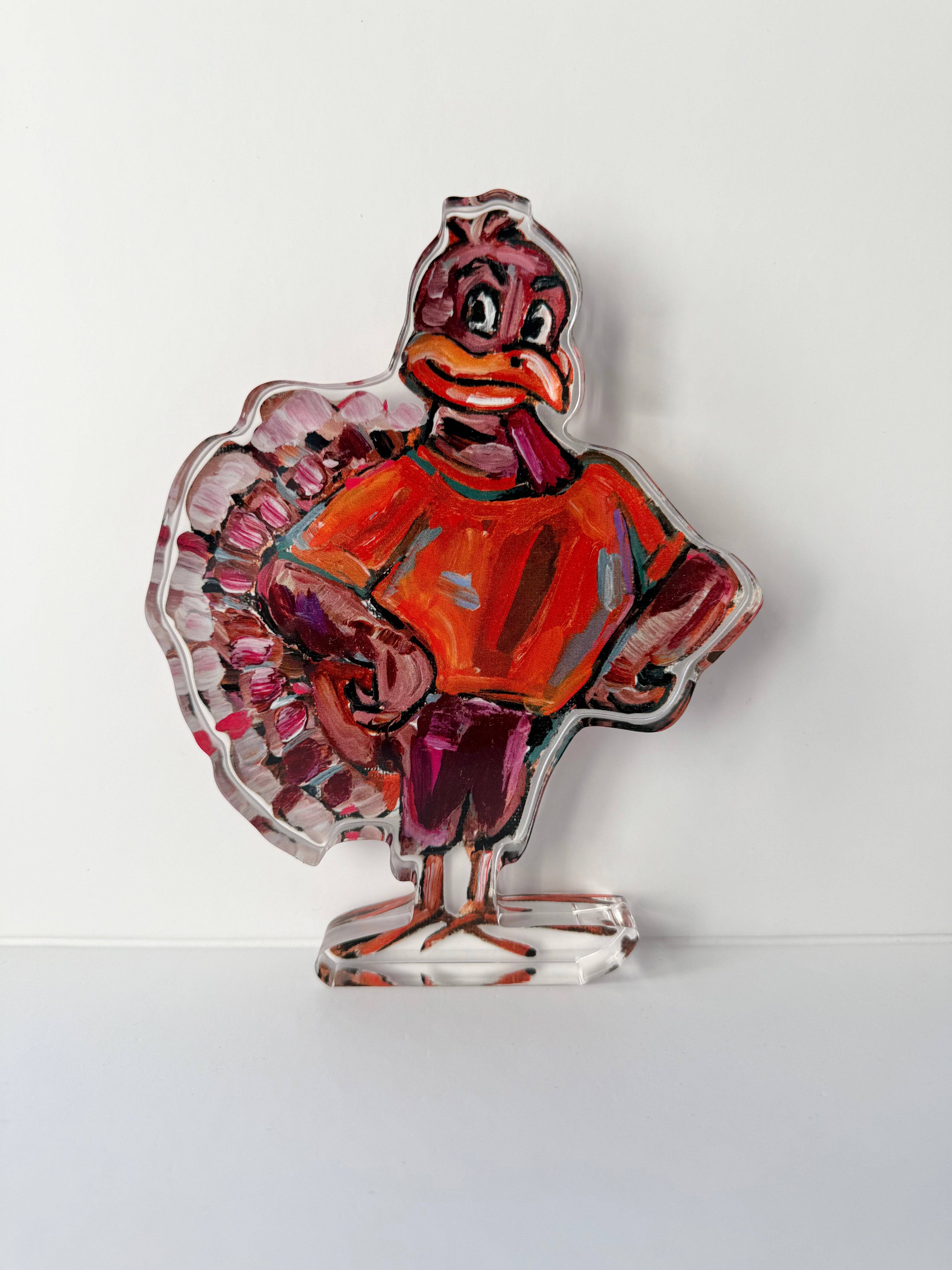 Turkey Bird West Virginia Acrylic