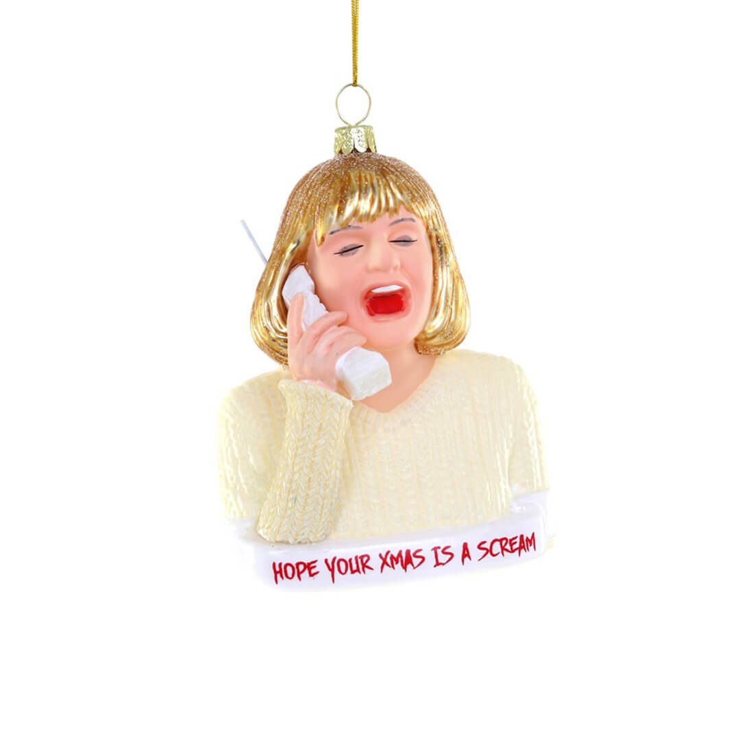Scream Christmas Ornament