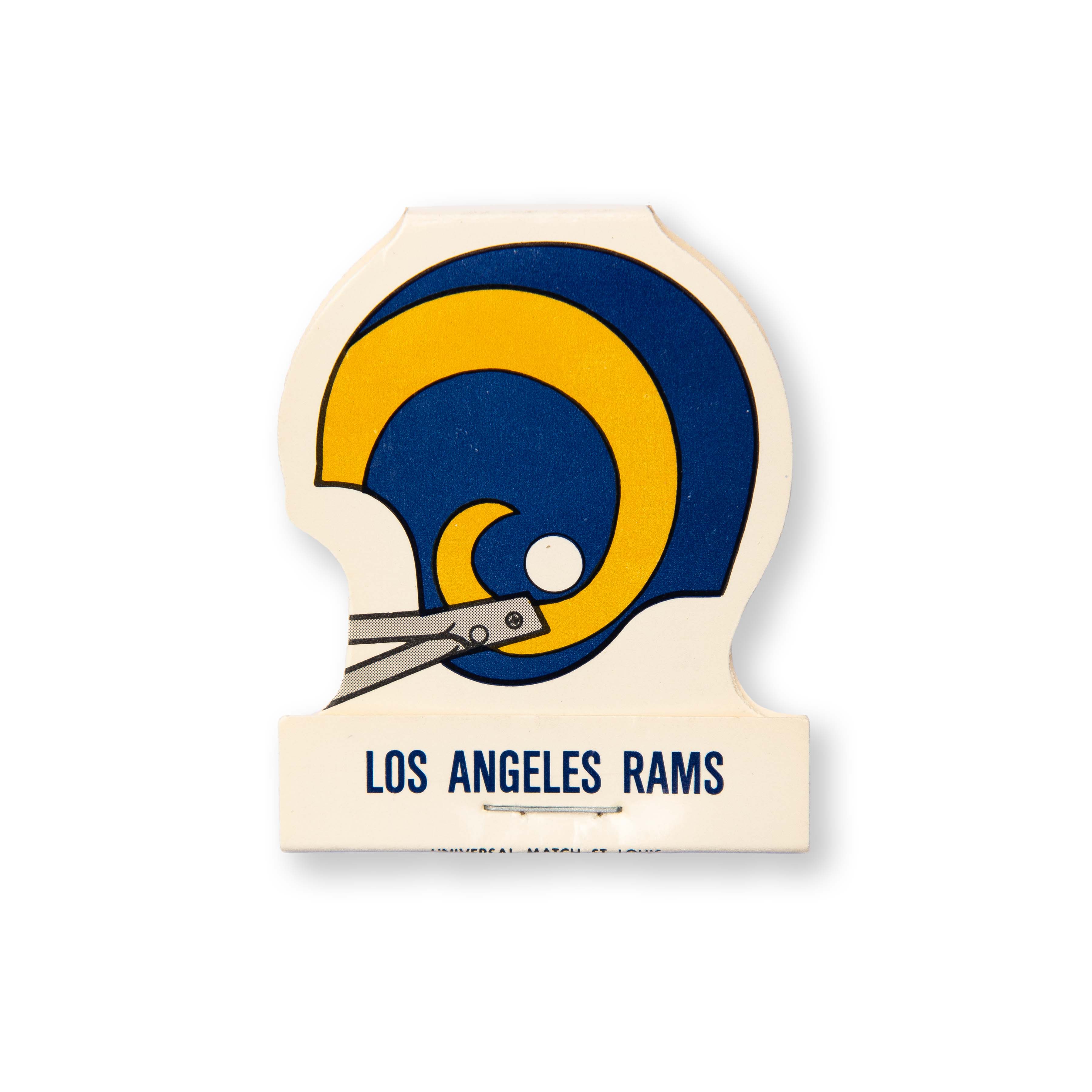 Los Angeles Rams Matchbook Print - Print Only
