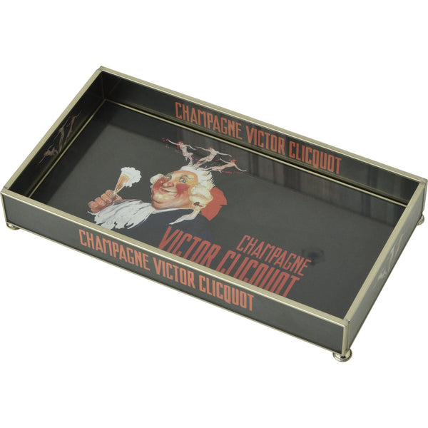 Victor Clicquot Glass Tray