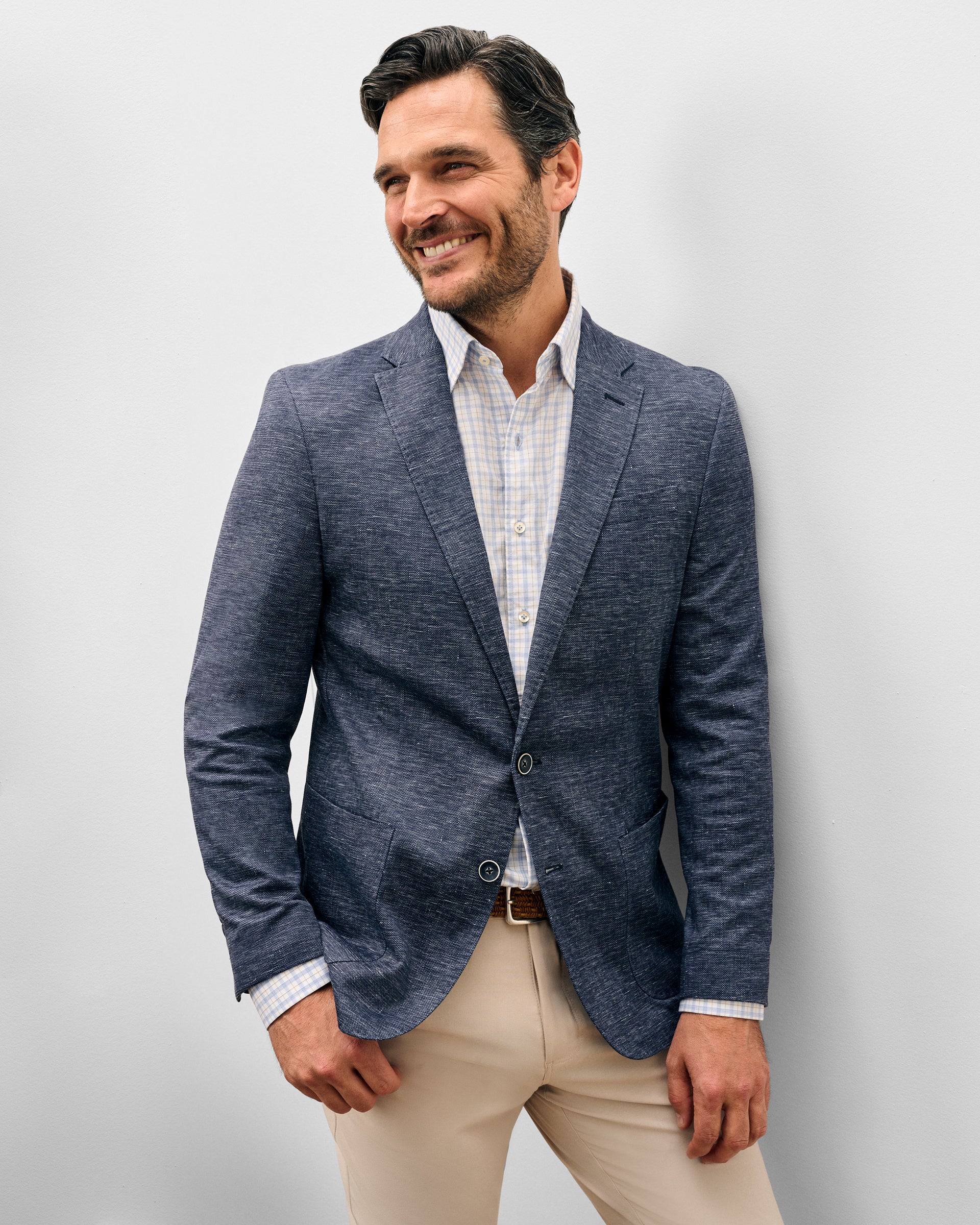 Swindon Top Shelf Printed Knit Sport Coat