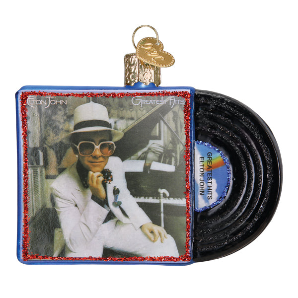 Elton John Greatest Hits Ornament