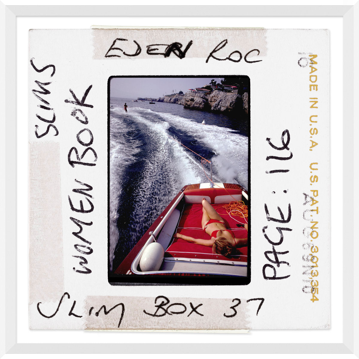 "Leisure in Antibes - Slide", Slim Aarons, August 1, 1969 - Antibes, France