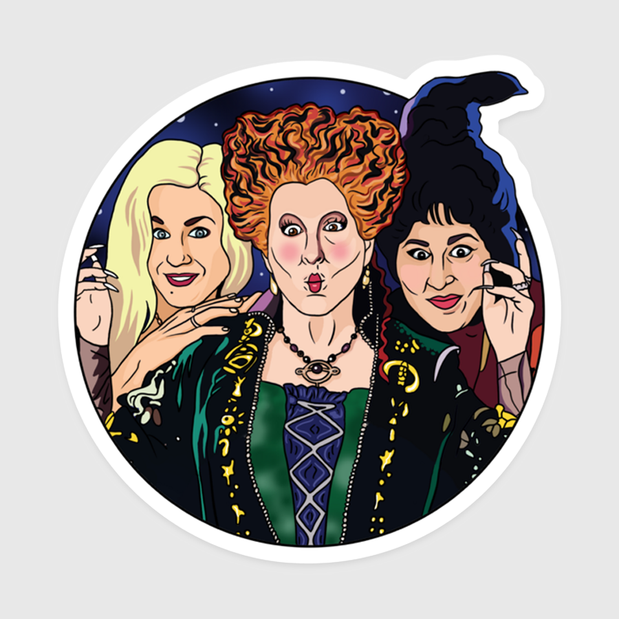 Witch Sister Sticker