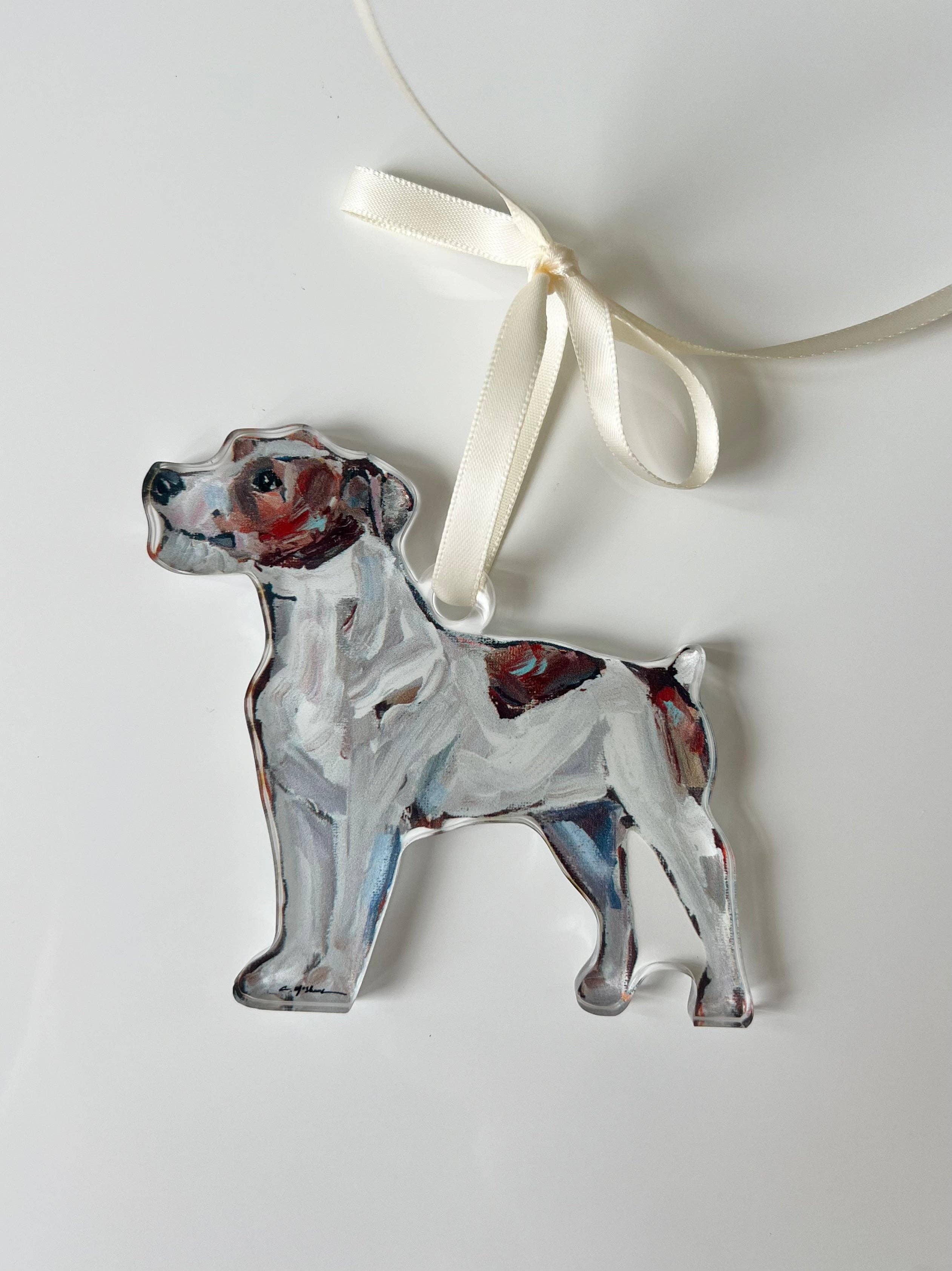 Jack Russell Terrier Acrylic Ornament