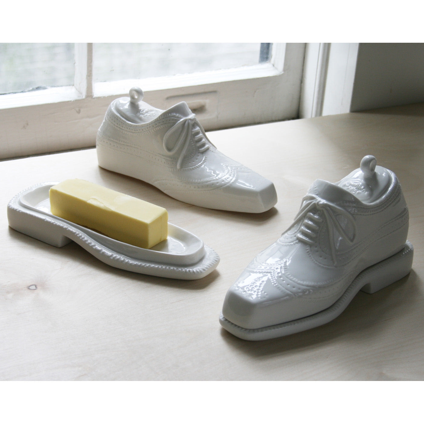 SHOE BUTTER DISH