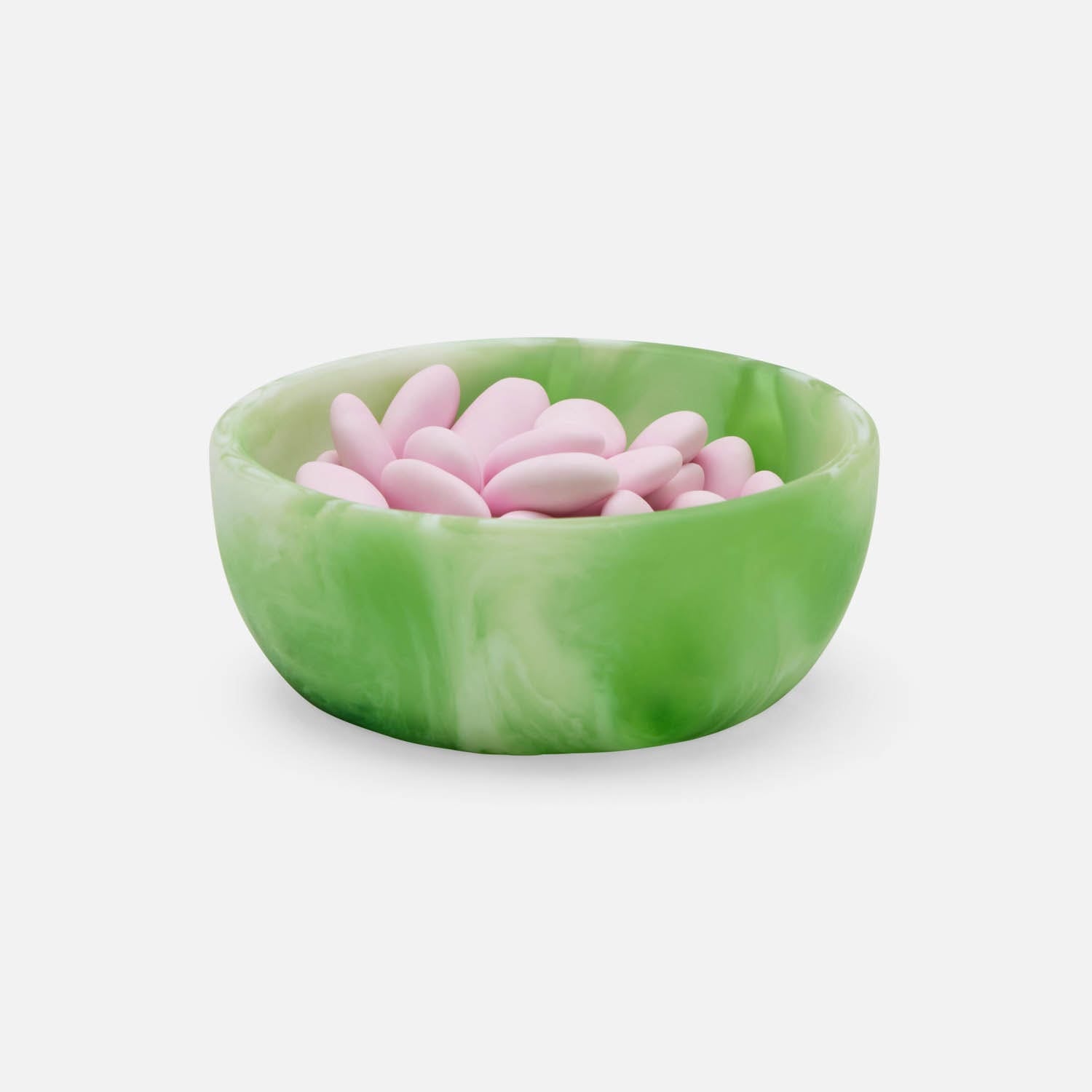 Hugo Green Resin Small Serving Bowl