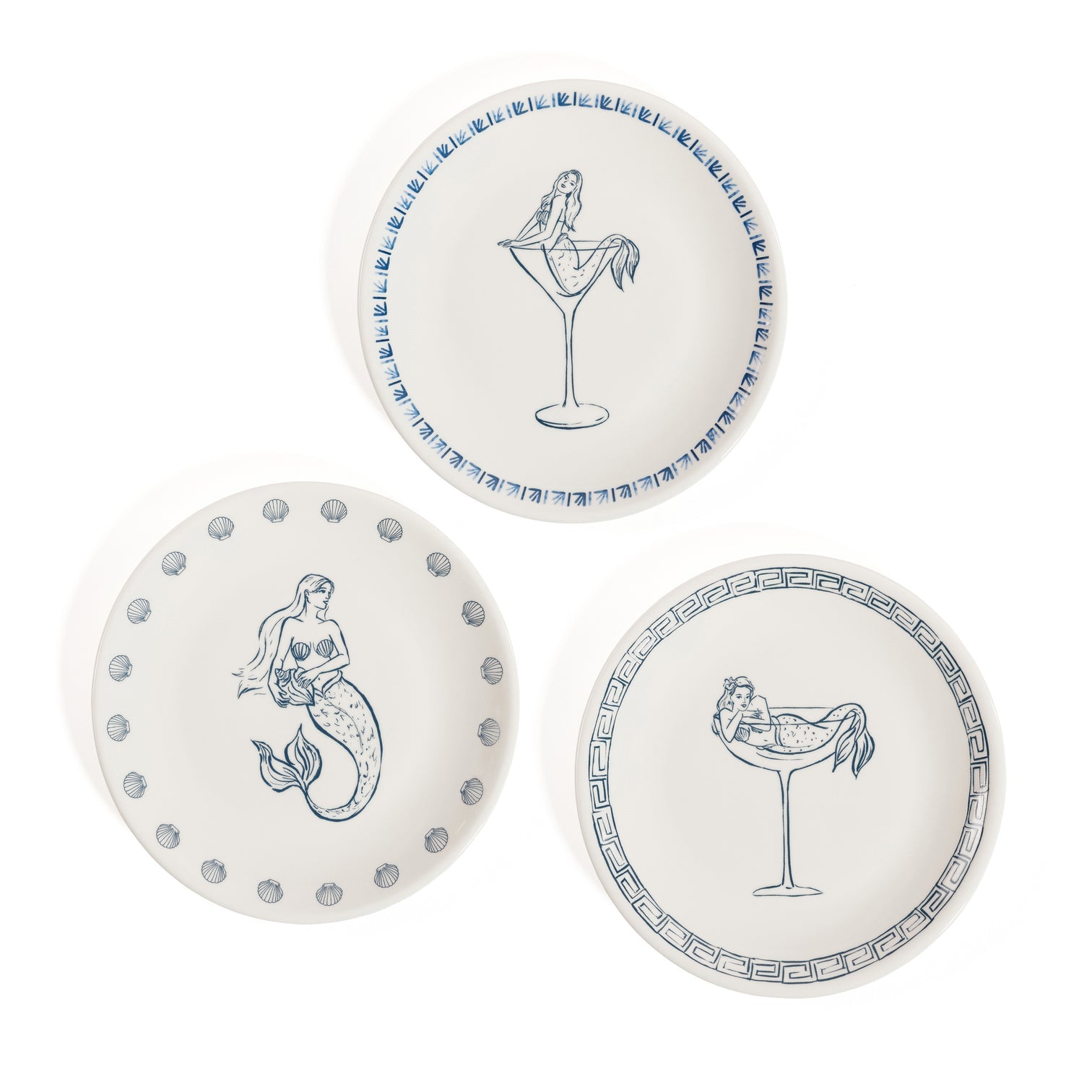 The Salty Mermaid Bar Appetizer Plates