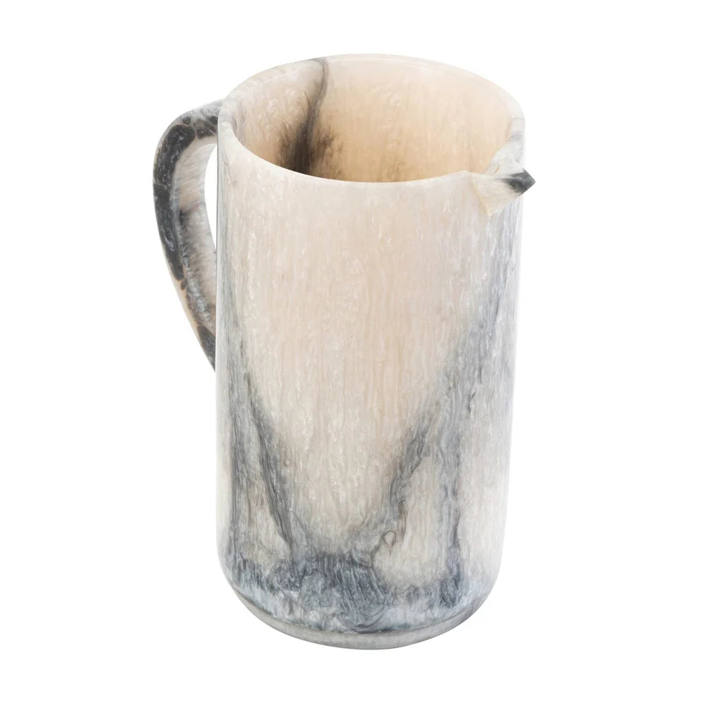 Lucente Resin Pitcher Matte Grey