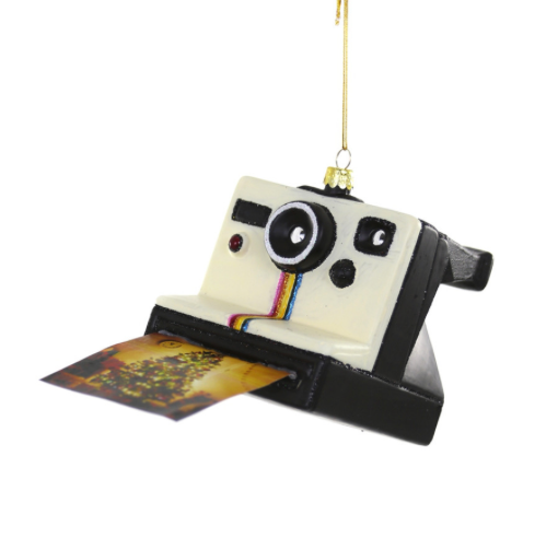 Instant Photo Camera Ornament