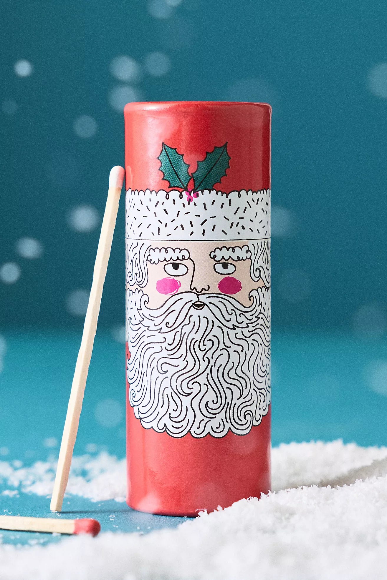 Father Christmas Cylinder Matches