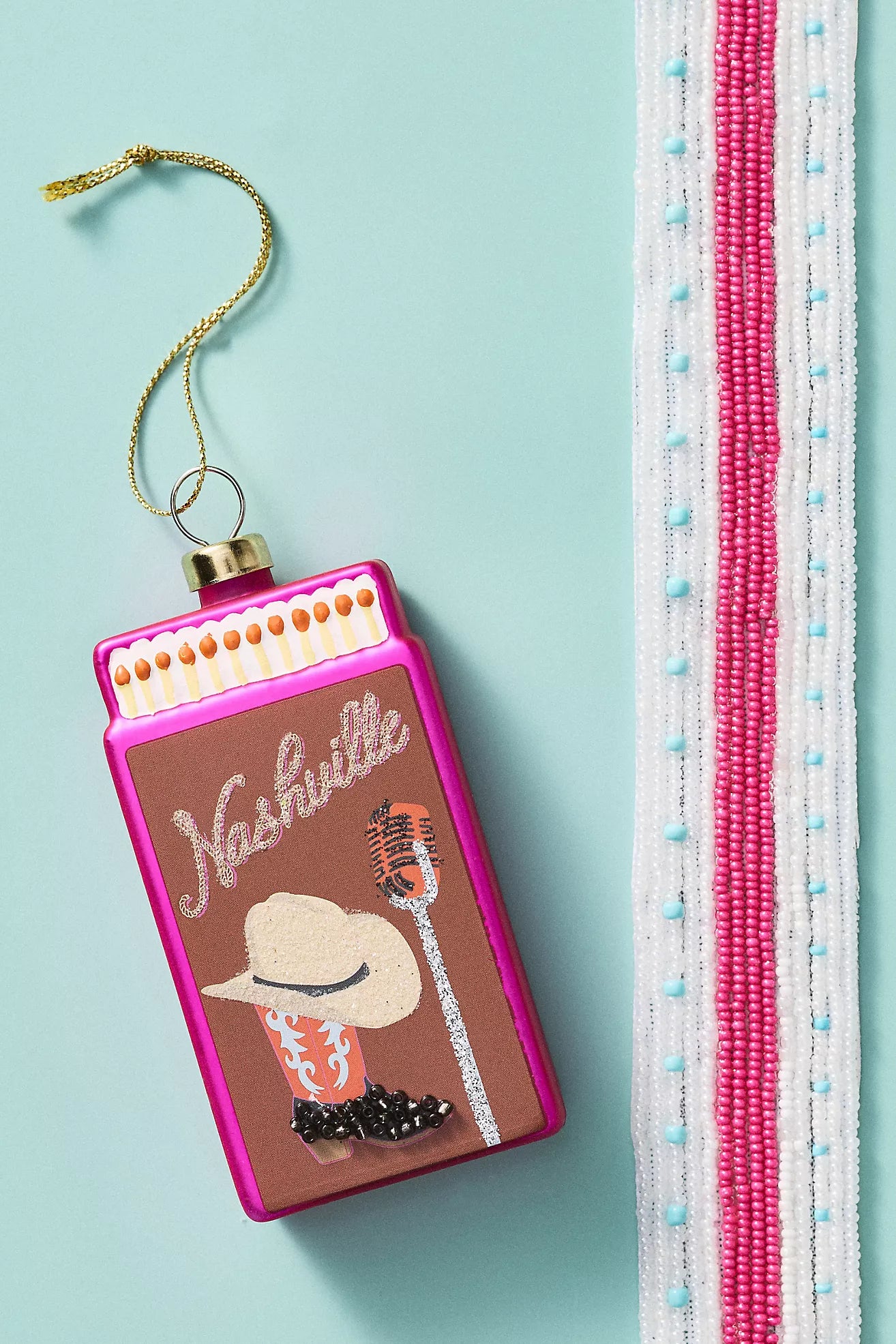 Matchbook Ornament - Nashville