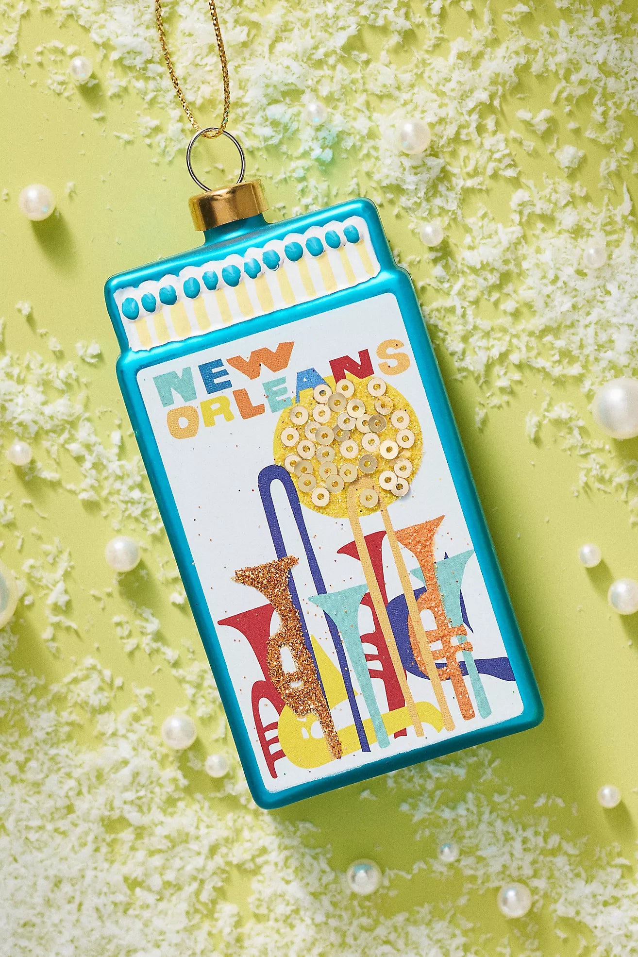 Matchbook Ornament - New Orleans
