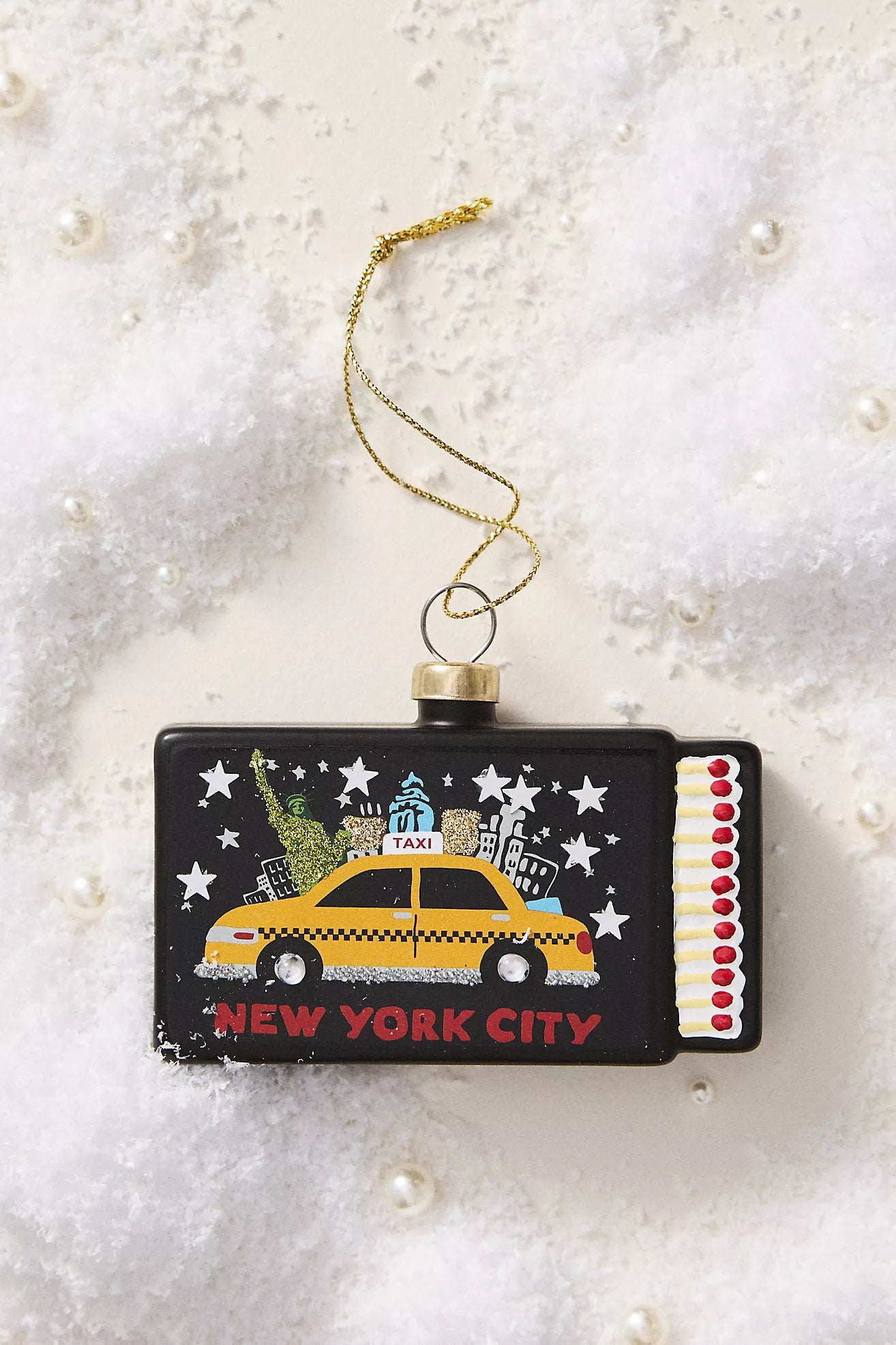 Matchbook Ornament - New York City