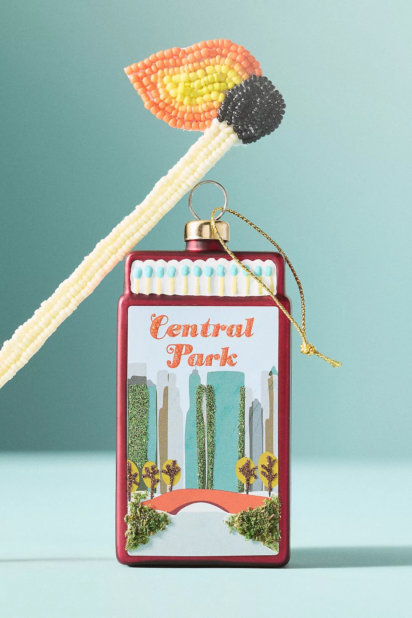 Matchbook Ornament - Central Park