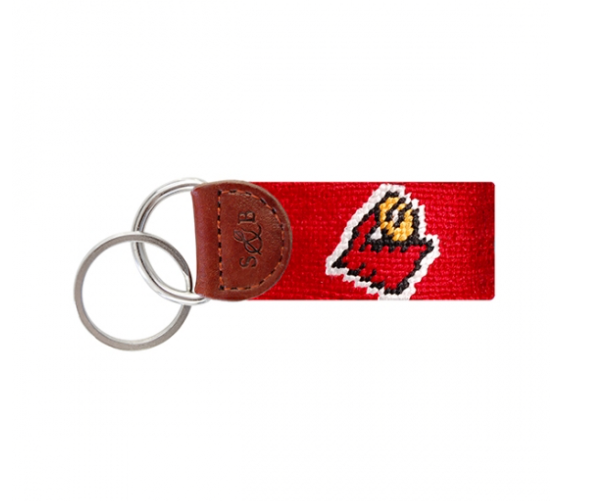 Louisville Needlepoint Key Fob