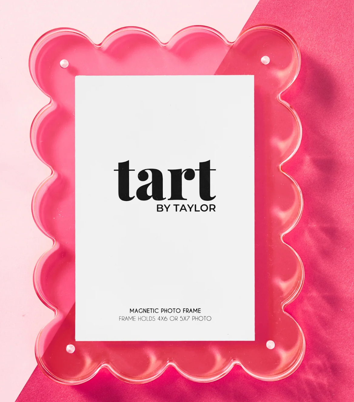 Neon Pink Acrylic Picture Frame