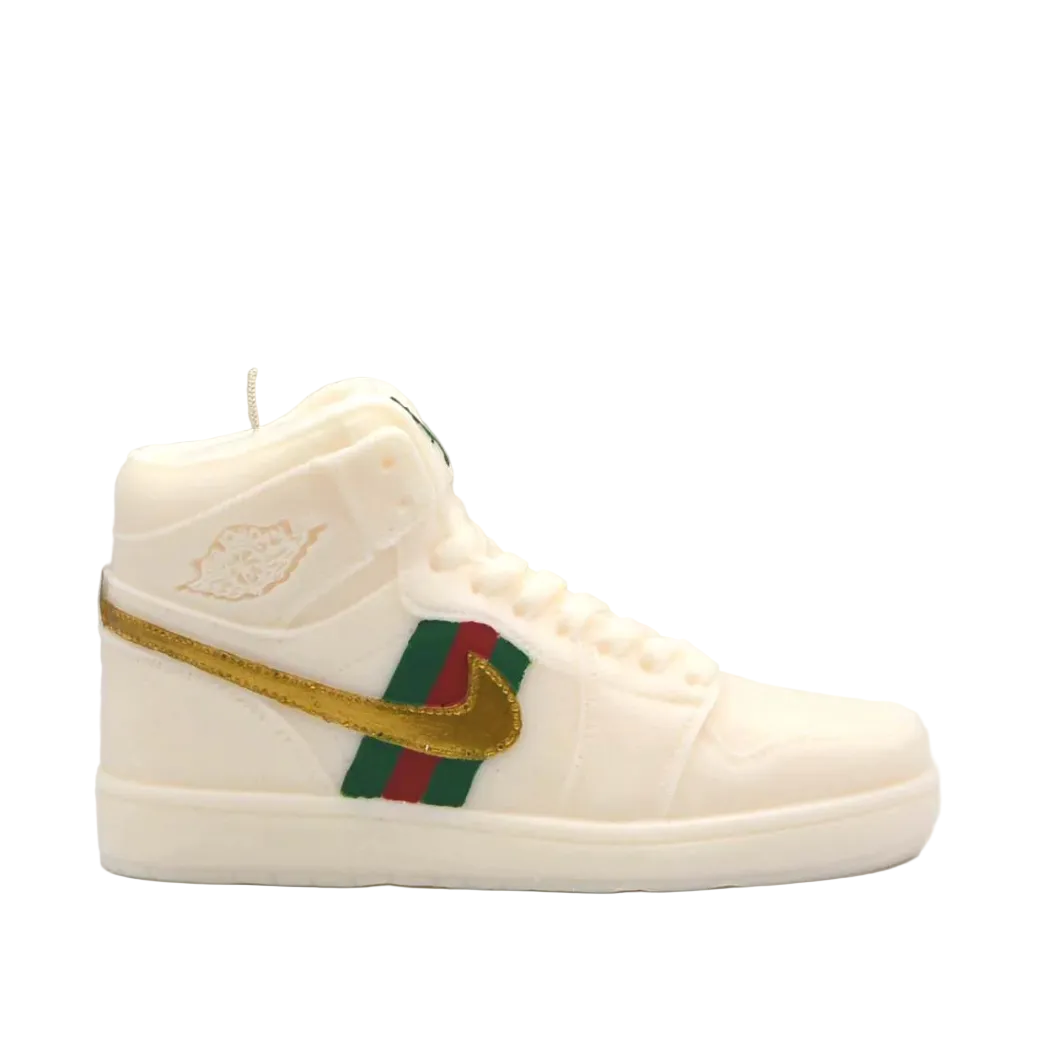 White Heritage Hi Top Candle