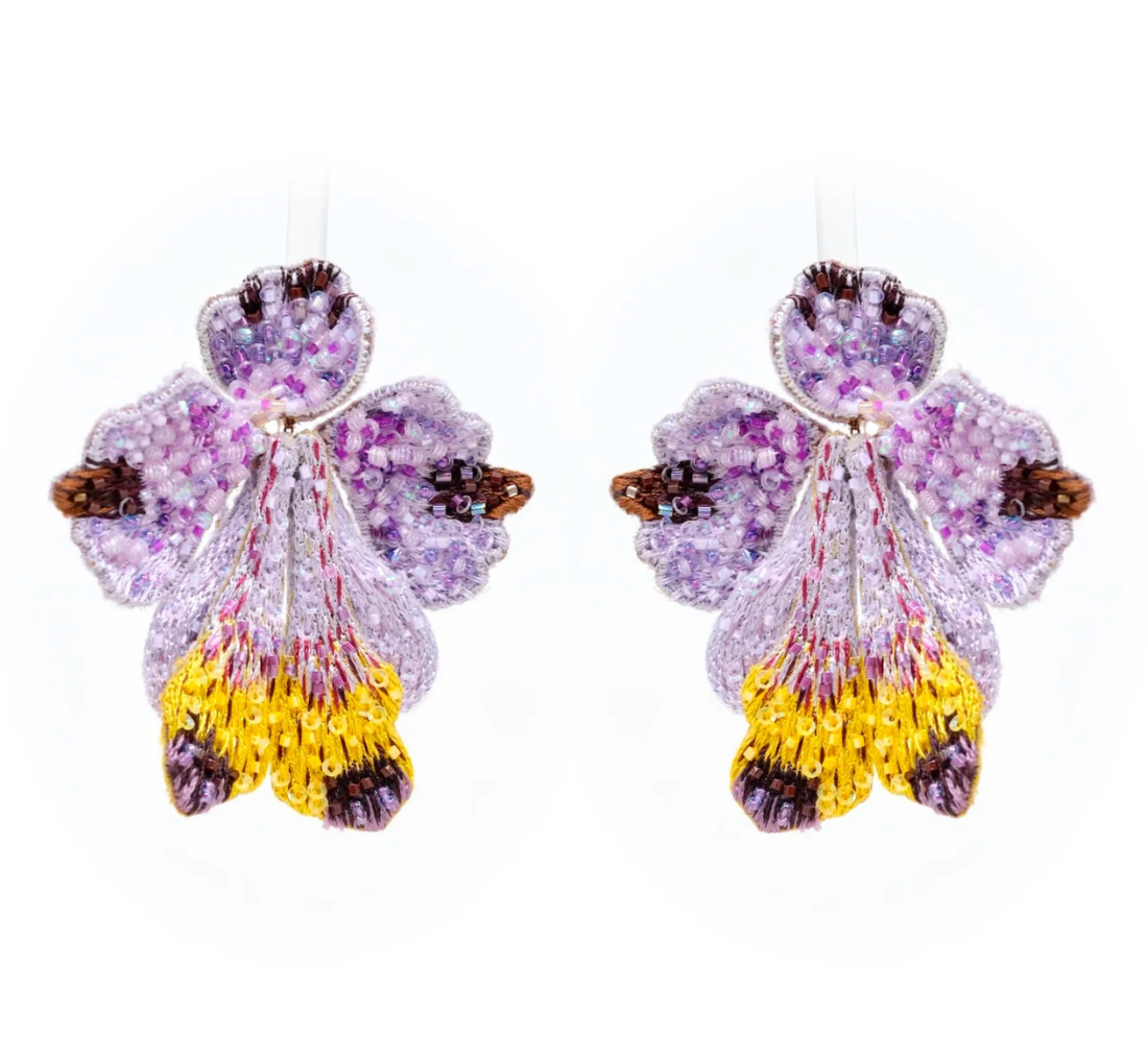 Peruvian Lily Earrings