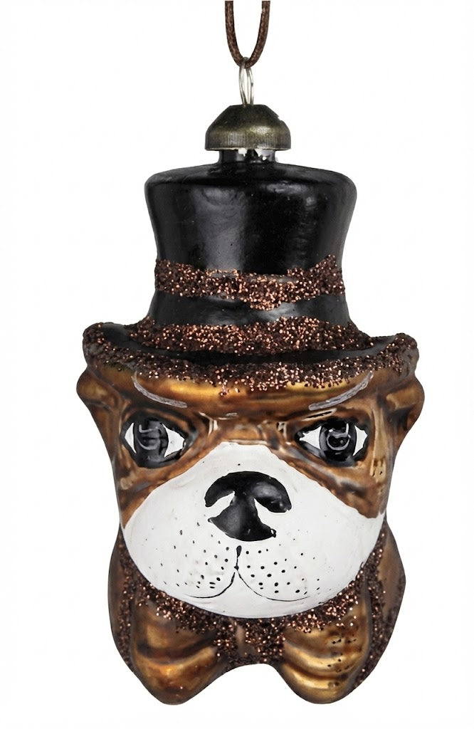 Bulldog Ornament