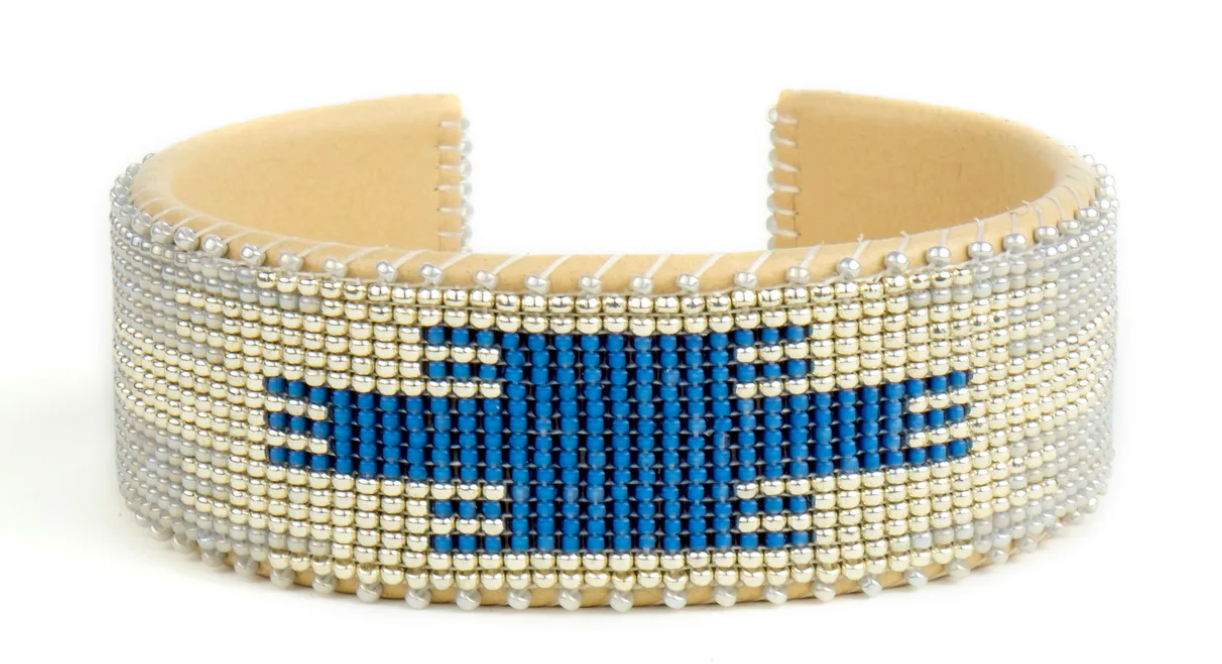 Sienna Large Glass Cuff