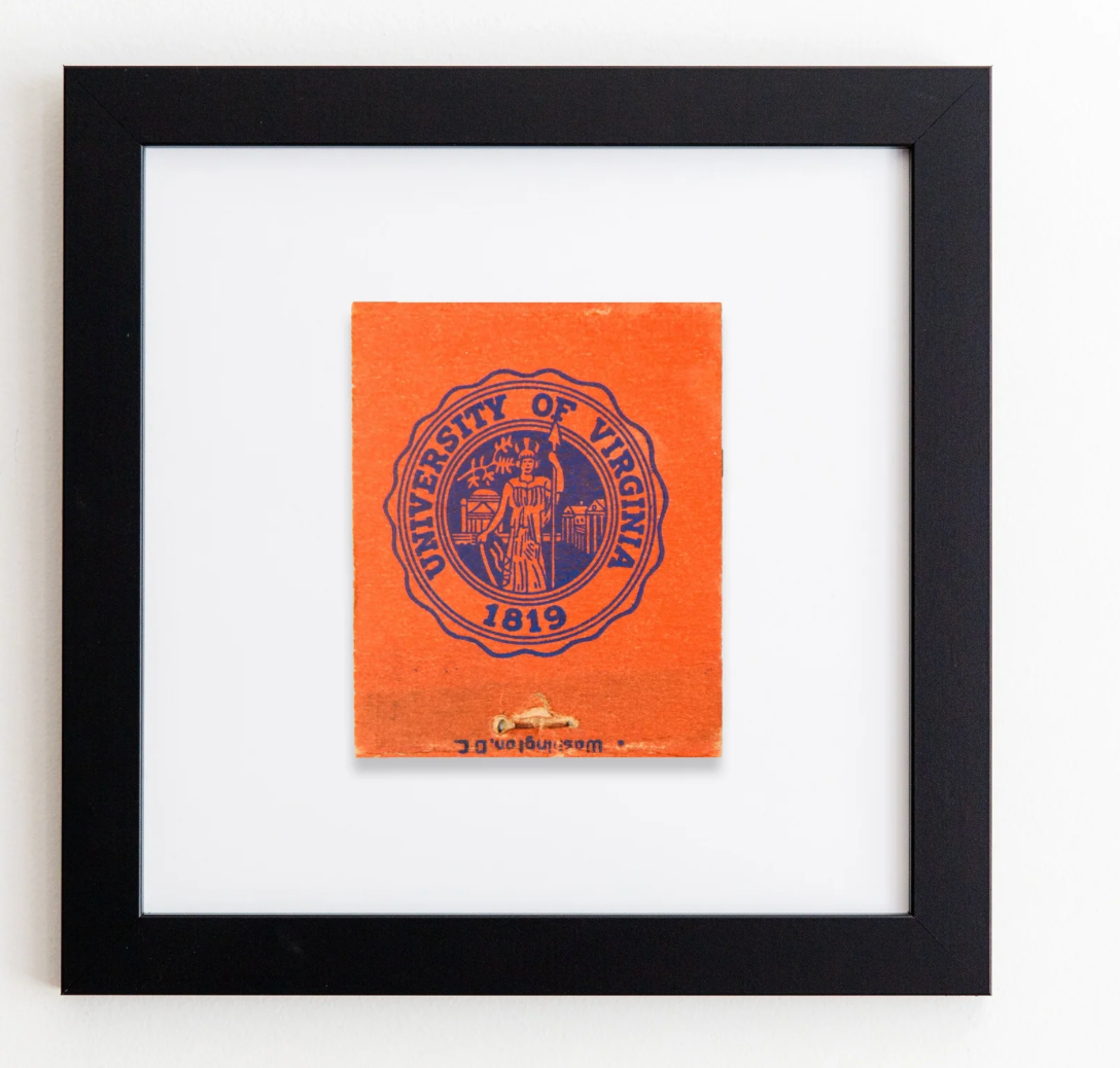 University of Virginia (Emblem) Black Frame