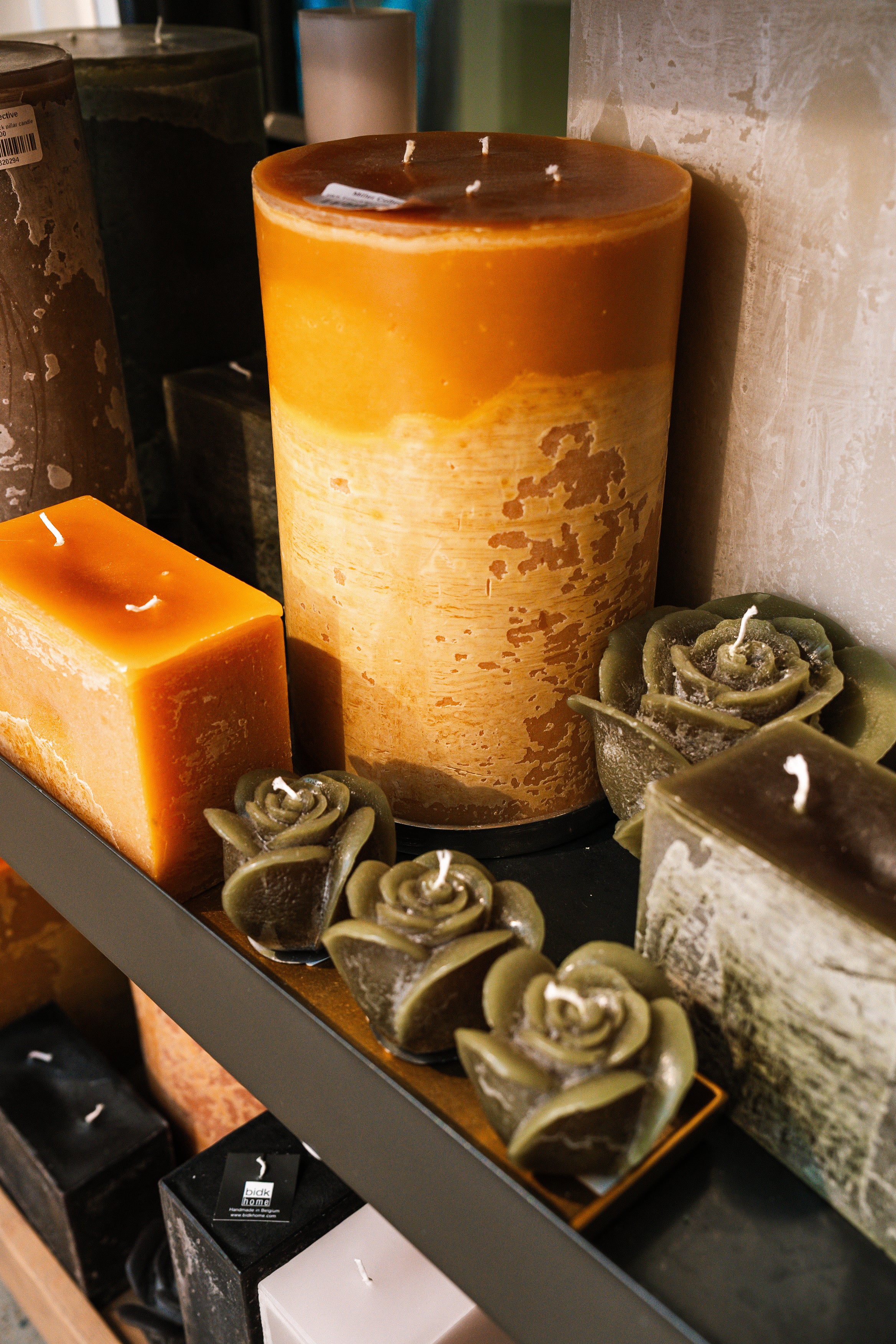 PILLAR 4-WICK SUPER CANDLE 7.5"X11.8"