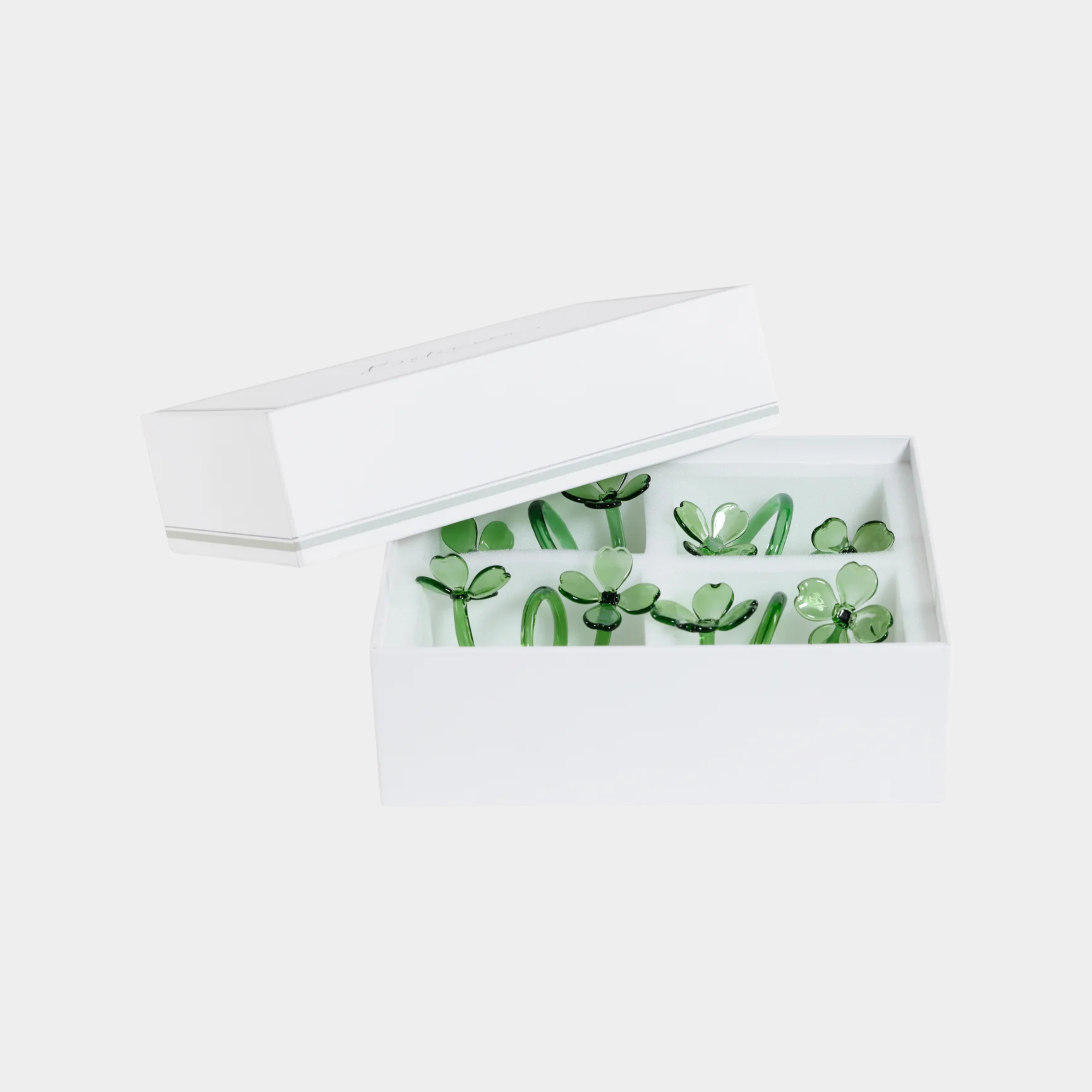 Botanica Glass Napkin Rings