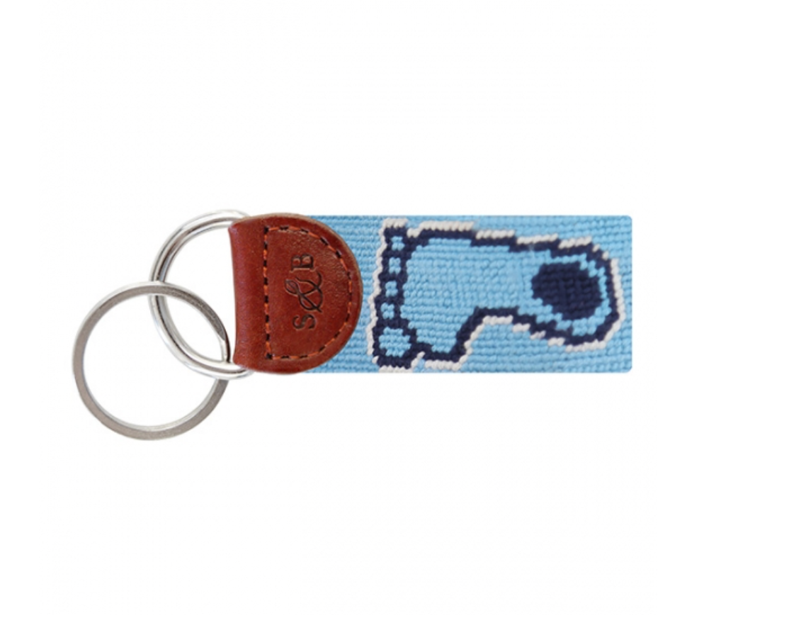 UNC Tarheel Key Fob