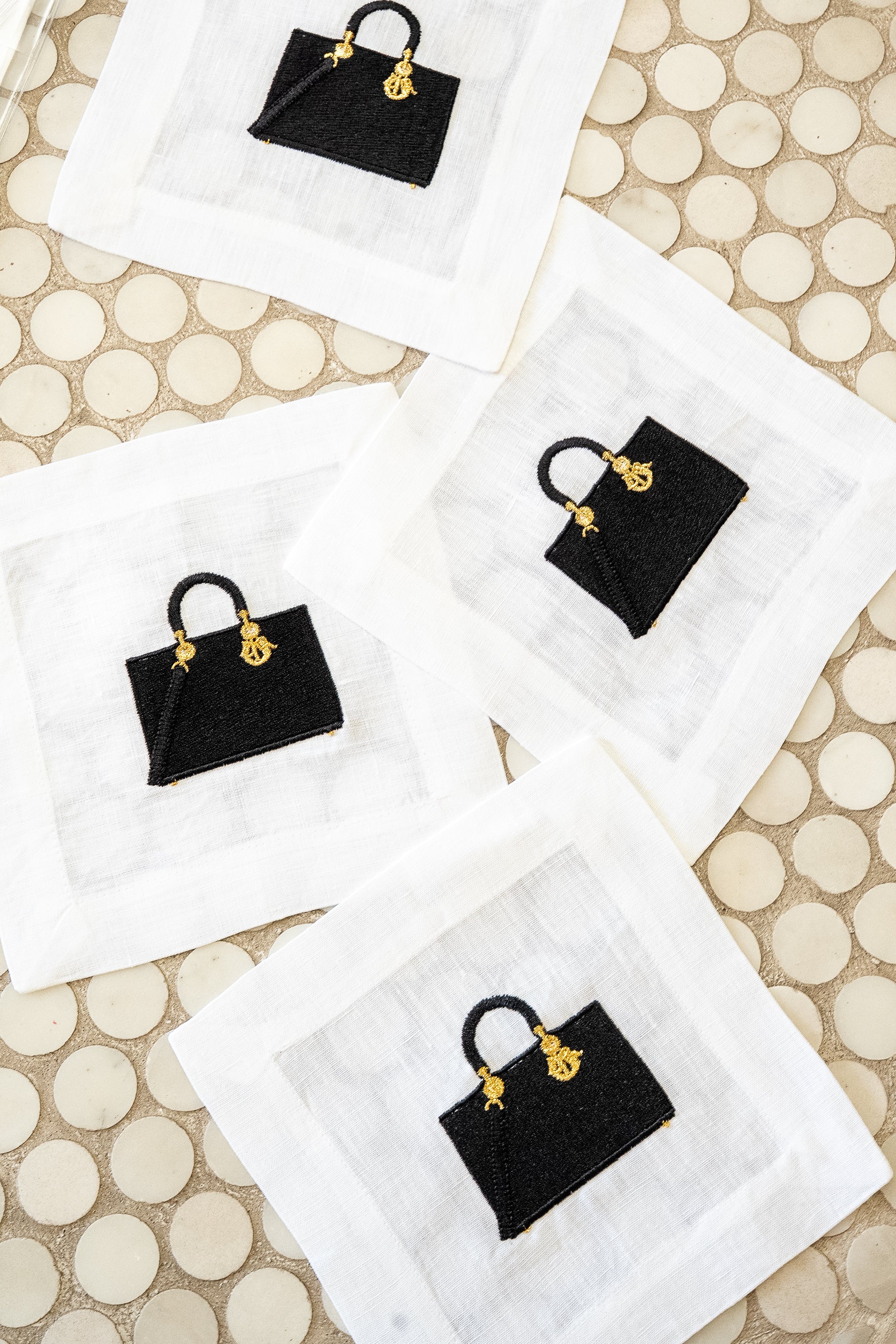 Dior Handbag Cocktail Napkins