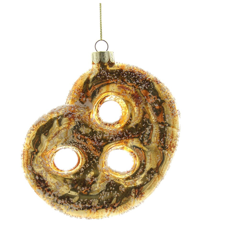 Salted Pretzel Ornament