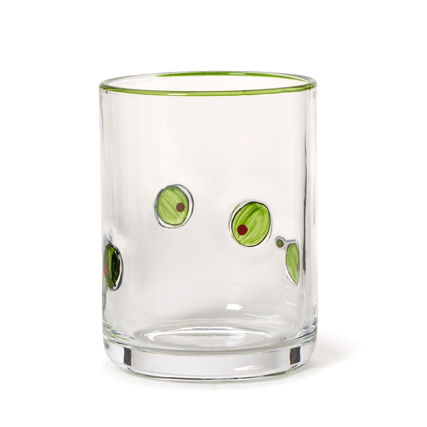 Martini Olive Double old Fashioned Glass