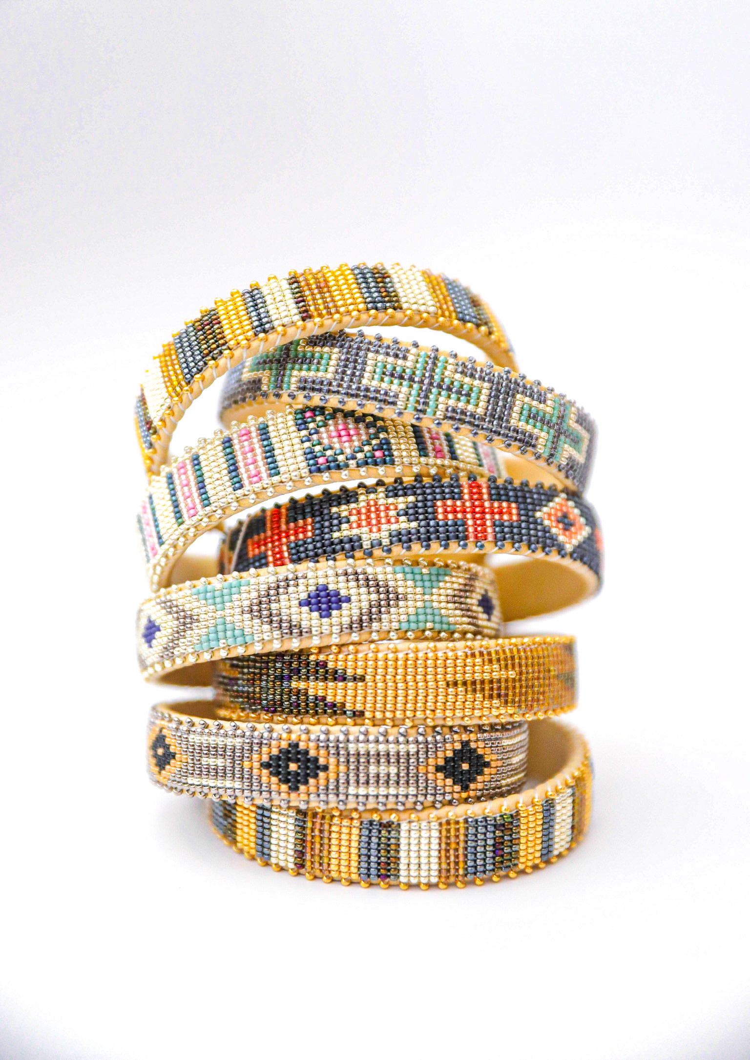 Etkie Tia Glass Cuff - Small