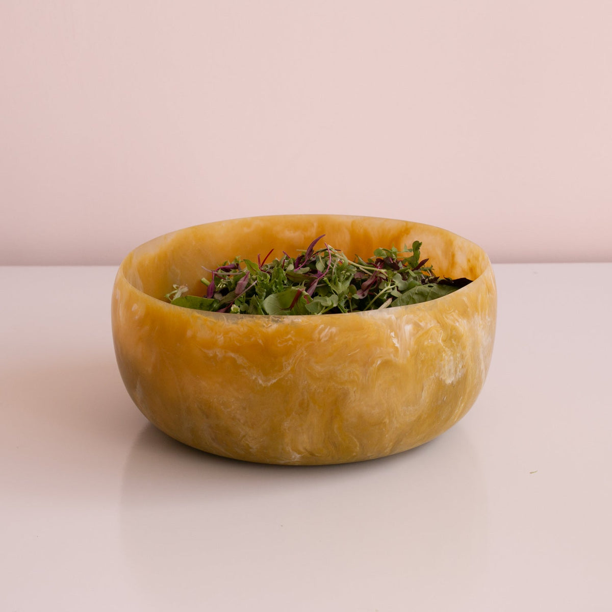 RESIN Sorbet Large Round Bowl - Matcha