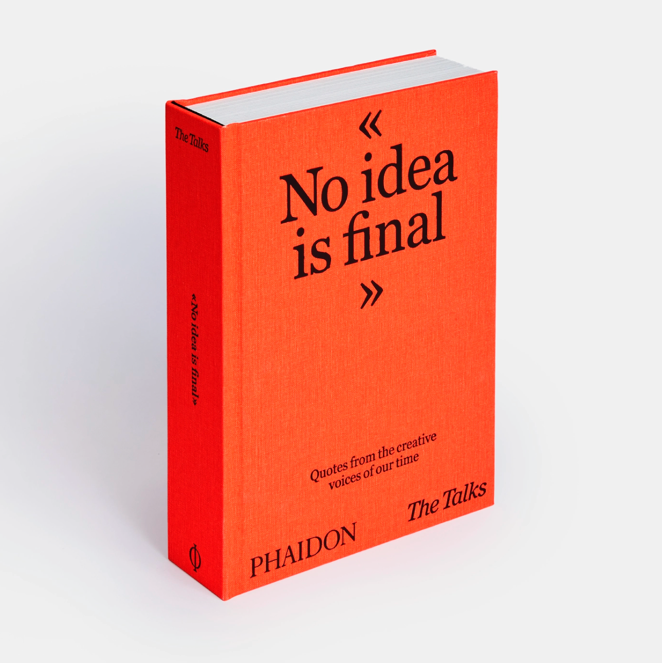 The Talks: No Idea is Final