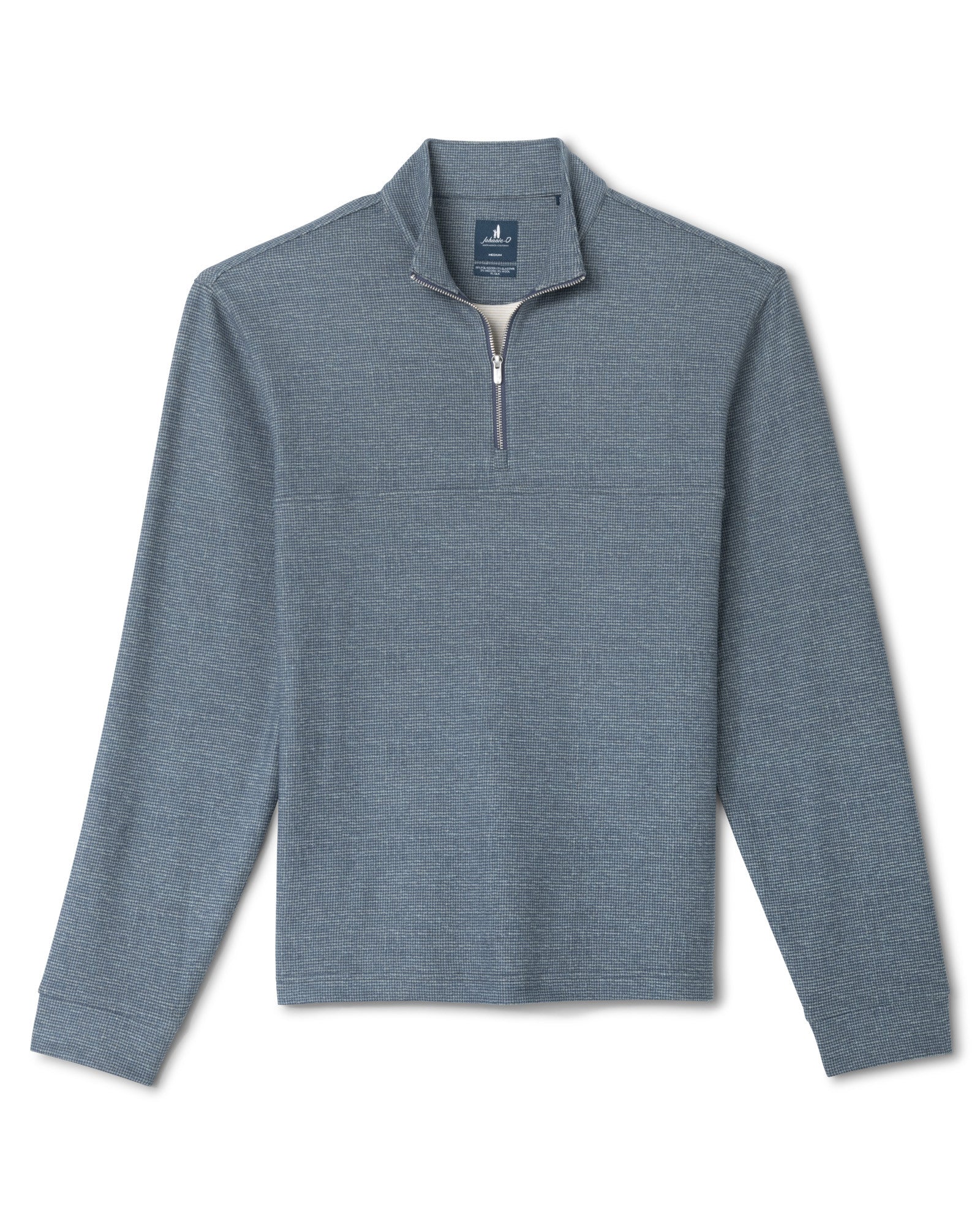 Mikey Printed Check Quarter-Zip