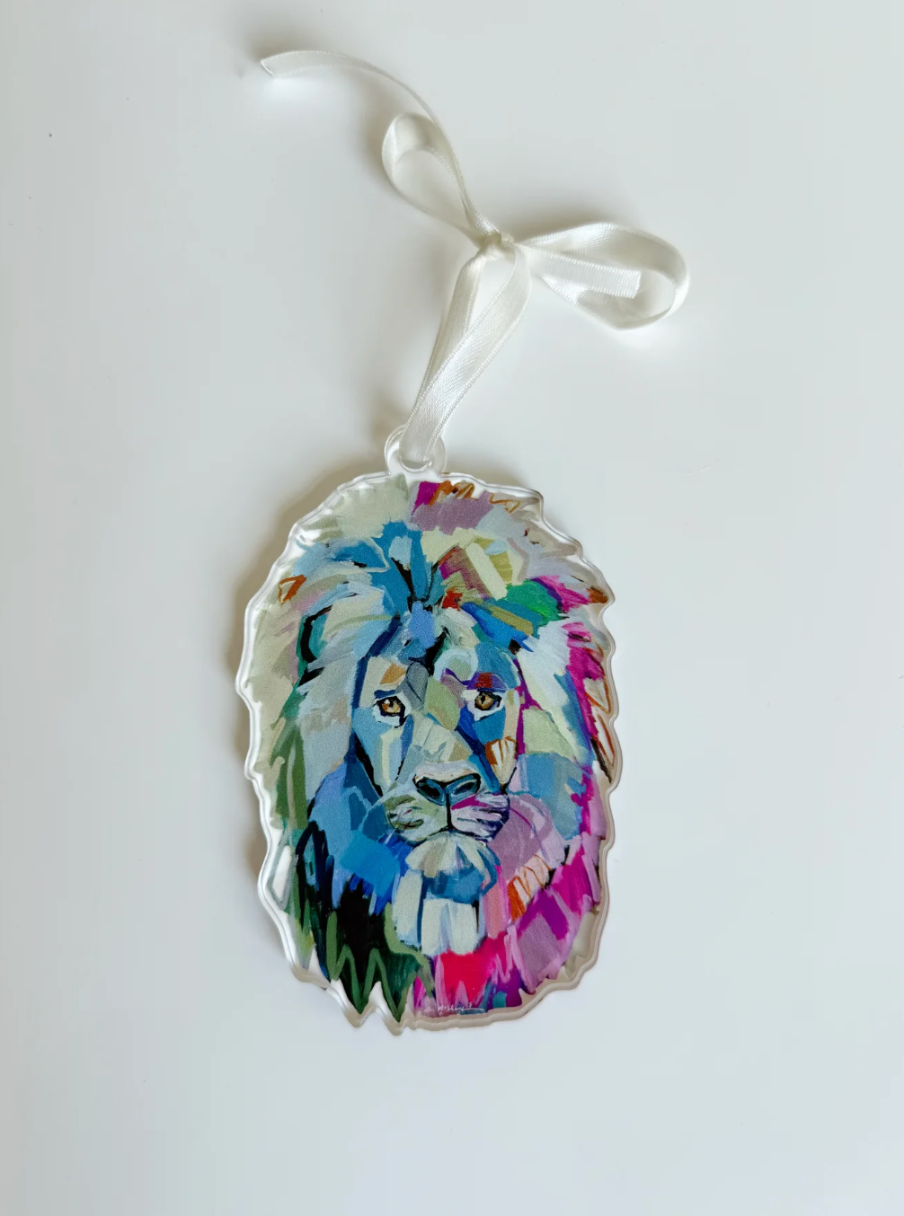 Noble Lion Acrylic Ornament