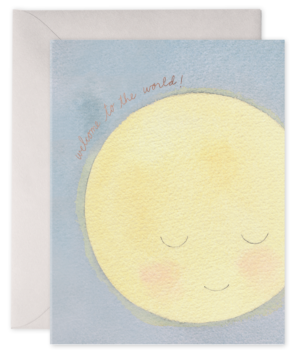 Baby Moon Card
