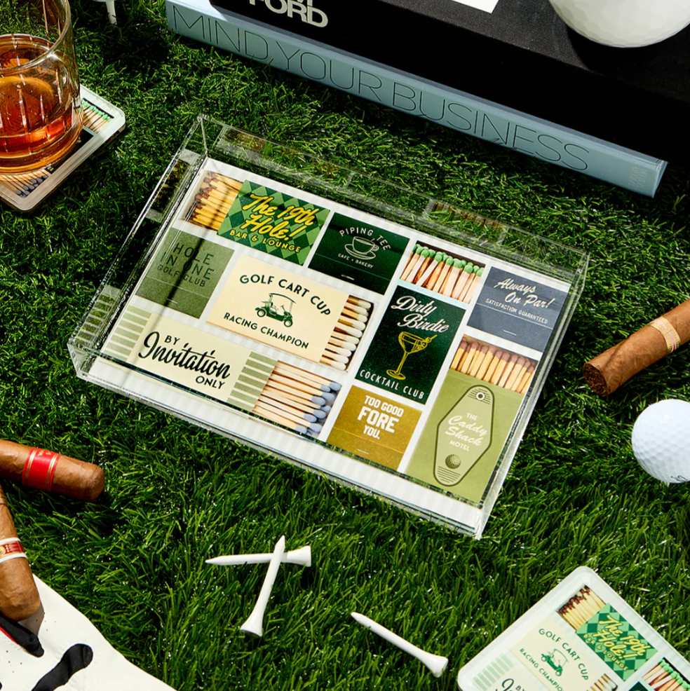 Golf Matchbook Tray Small