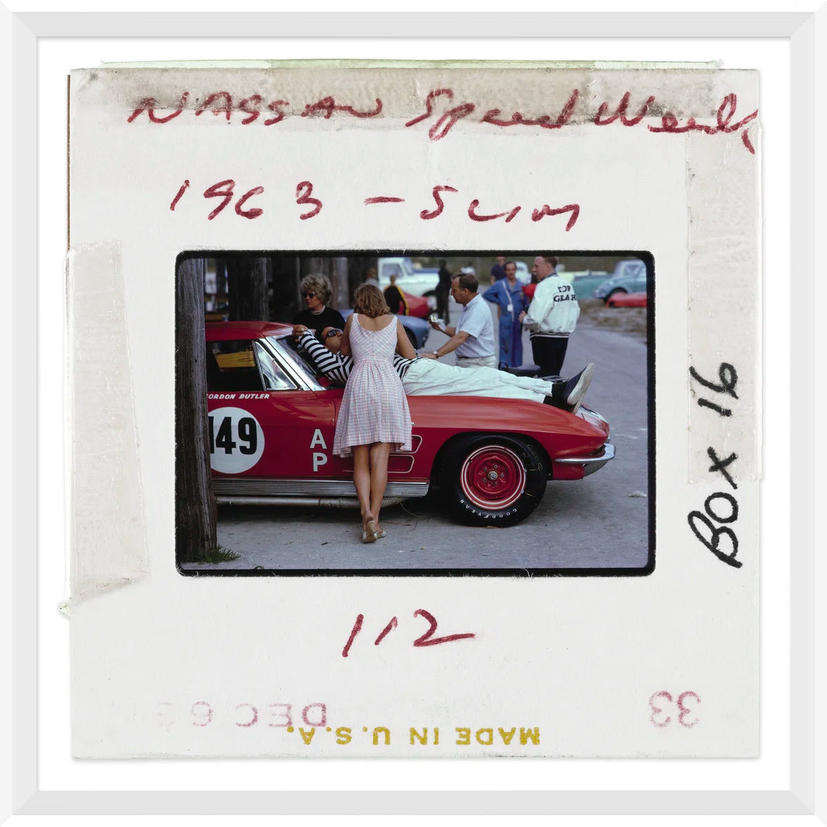 “Bahamas Speed Week - Slide" by Slim Aarons, December 1, 1963