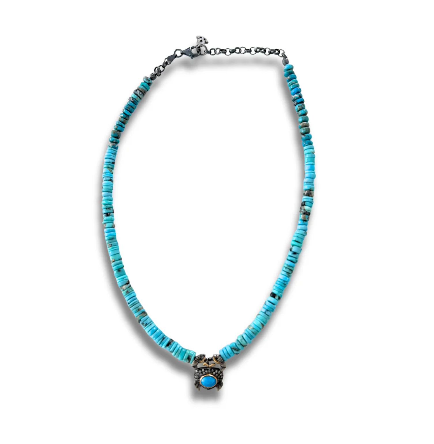 CRAB TURQUIOSE NECKLACE