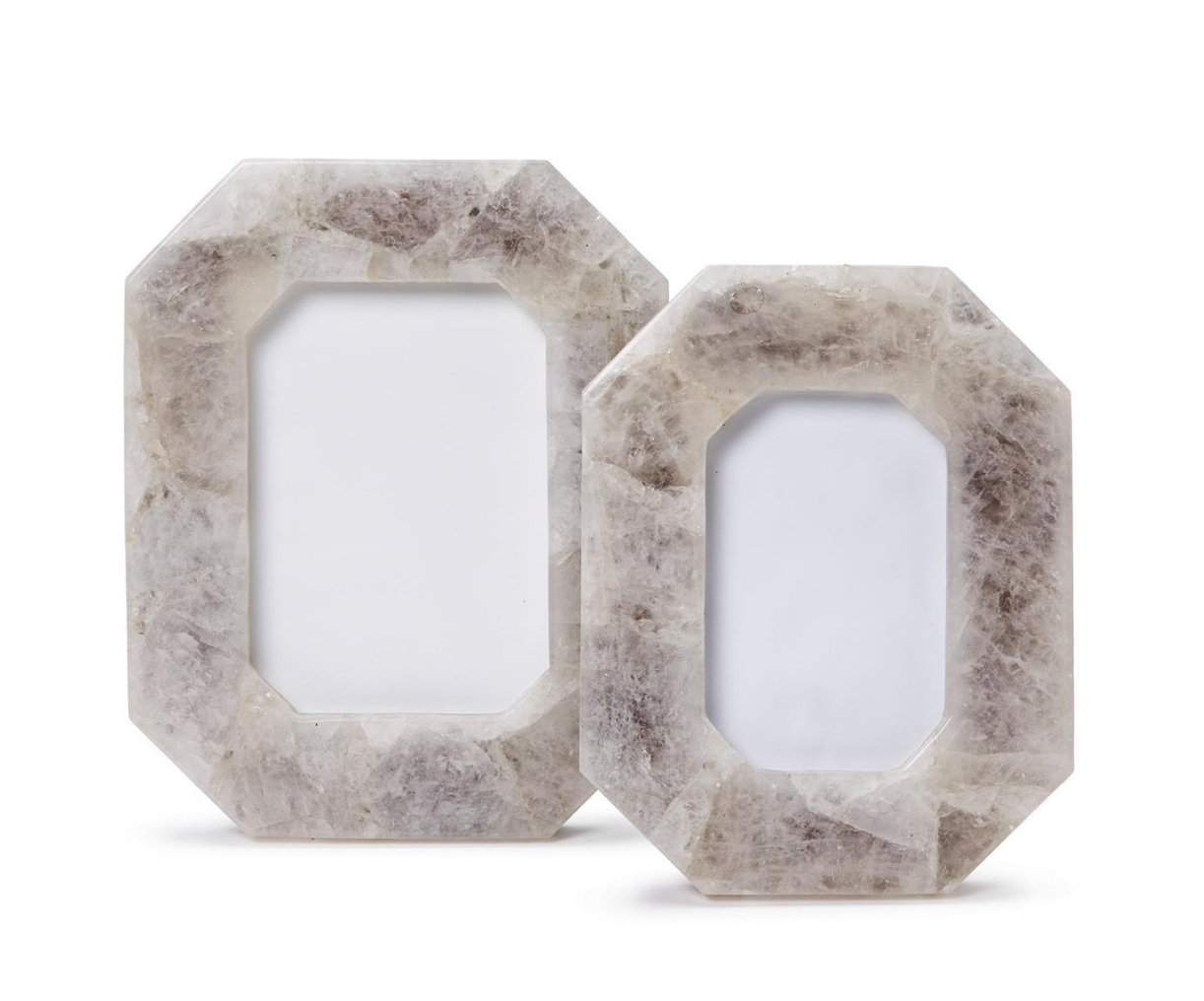 White Quartz Photo Frame 5x7