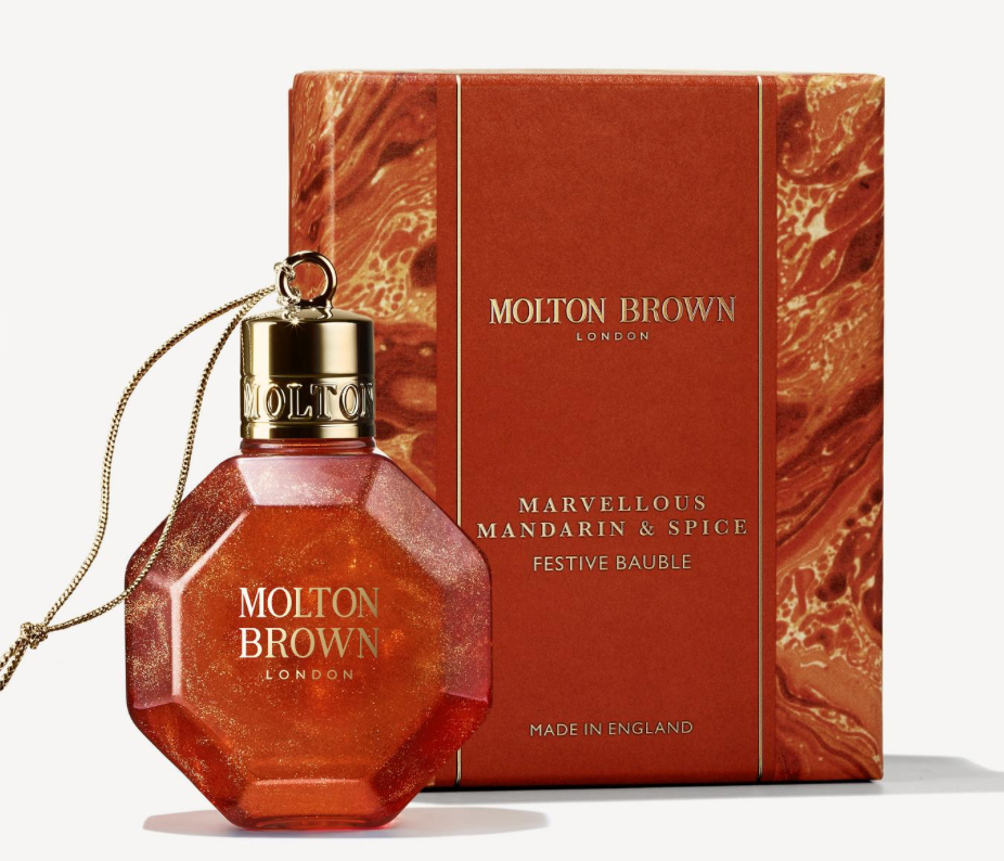 Mandarin + Spice Bath & Shower Gel Bauble