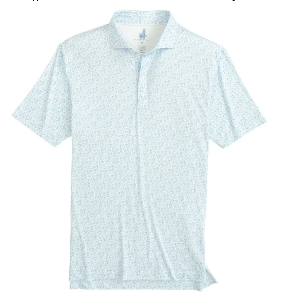 Sneaks Printed Featherweight Performance Golf Polo