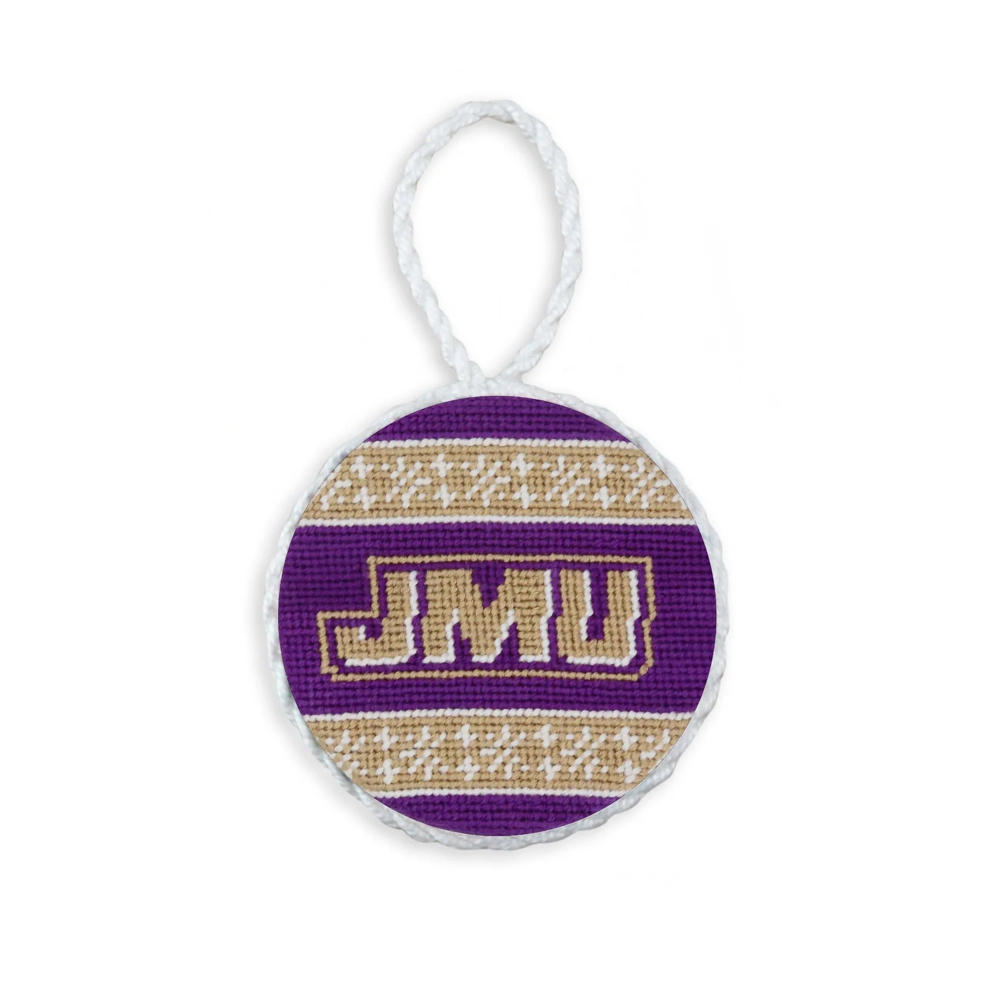 James Madison Fairisle Ornament