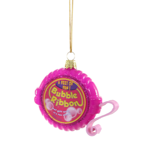 Bubble Gum Tape Ornament