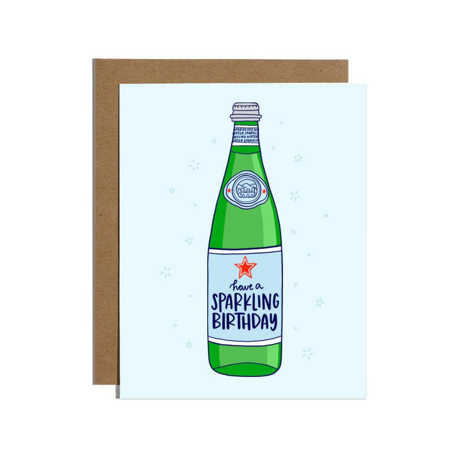 Seltzer Water Have A Sparkling Birthday Card