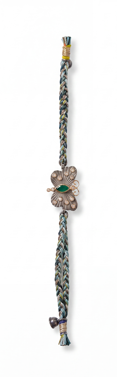 EMERALD BUTTERFLY BRACELET